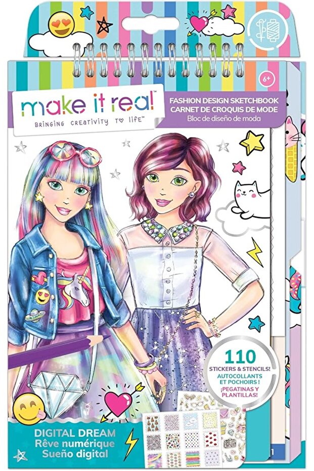 Digital Dream DIY Jewelry Making Kit – Modern Fashion Craft Activity