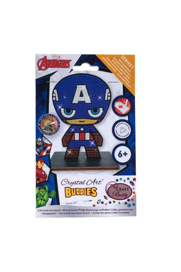 Captain America, Crystal Art Buddy