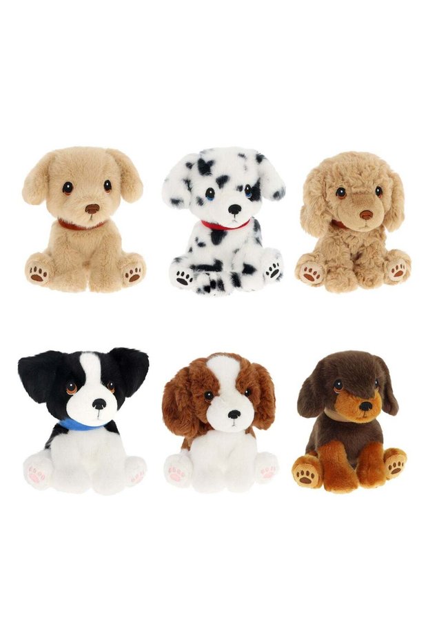 Keeleco Puppy Love Soft Toy 14cm, Assorted 1 Piece (Style & Color May Vary) Each Sold Separately |