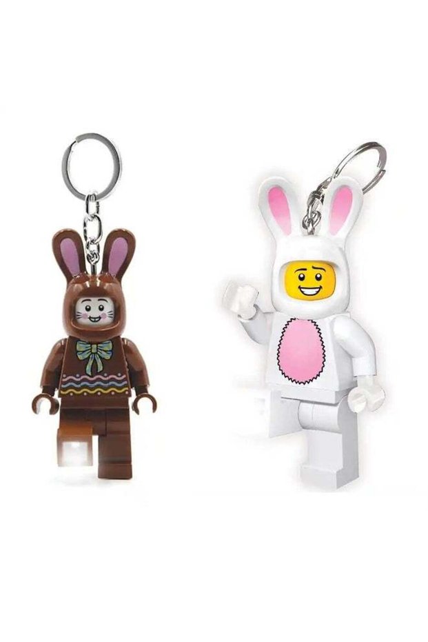 LEGO IQ Minifigures Easter Keychain Light (7.6 cm, Assorted)