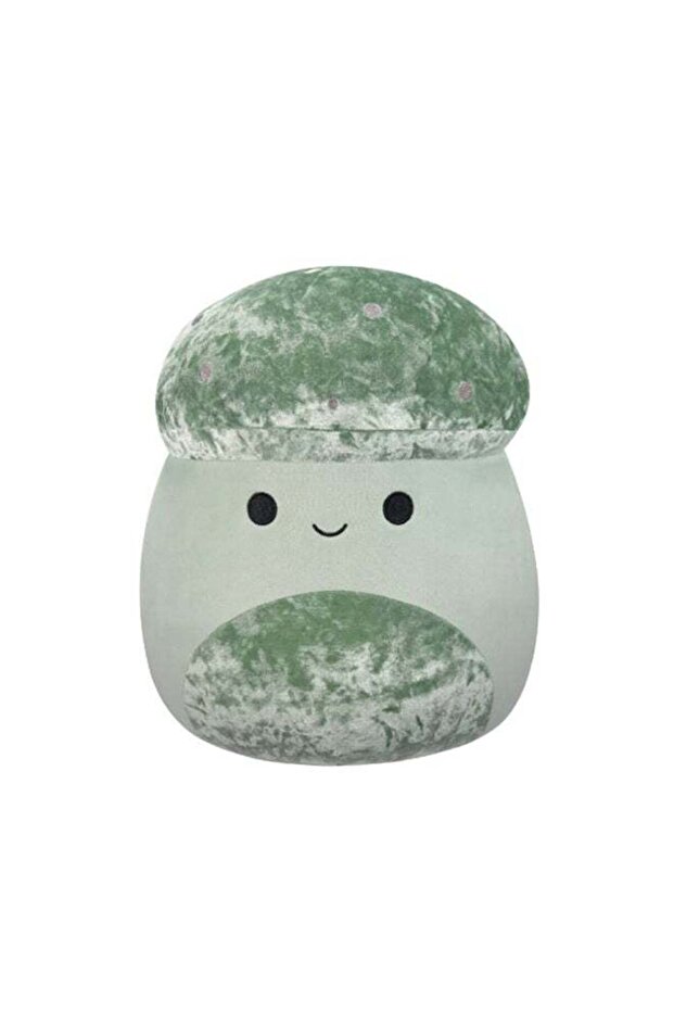 12 inch Medium Plush Light Green Velvet Mushroom with Green Belly and Top Officially Licensed Kelly