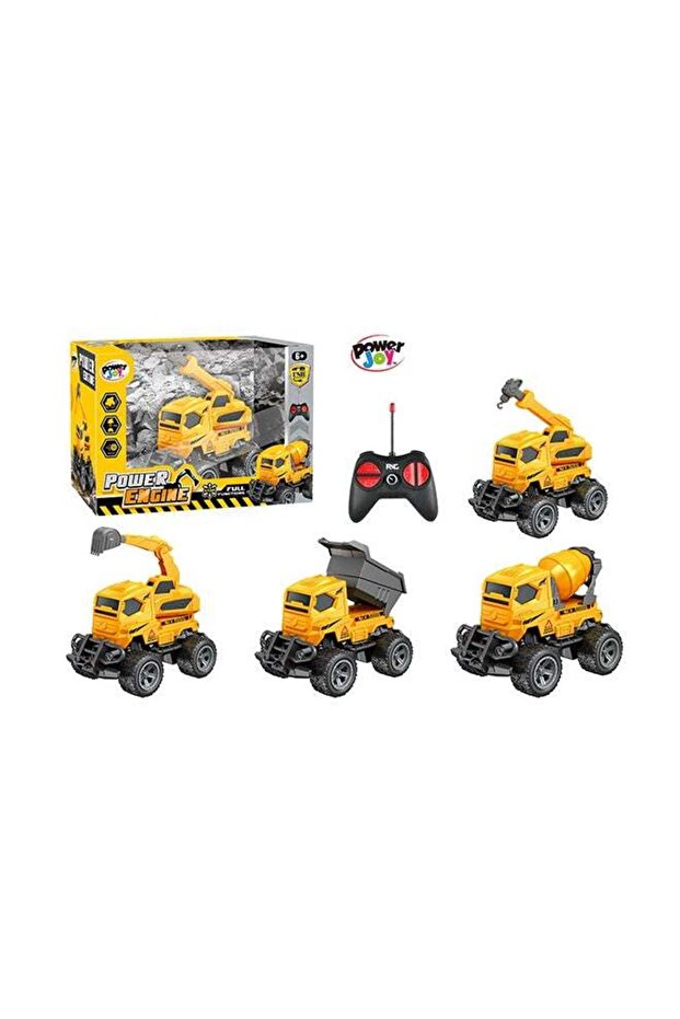 Power Joy Remote Control Power Engine Assorted (Style May Vary) – Remote Control Toy for Kids Ages