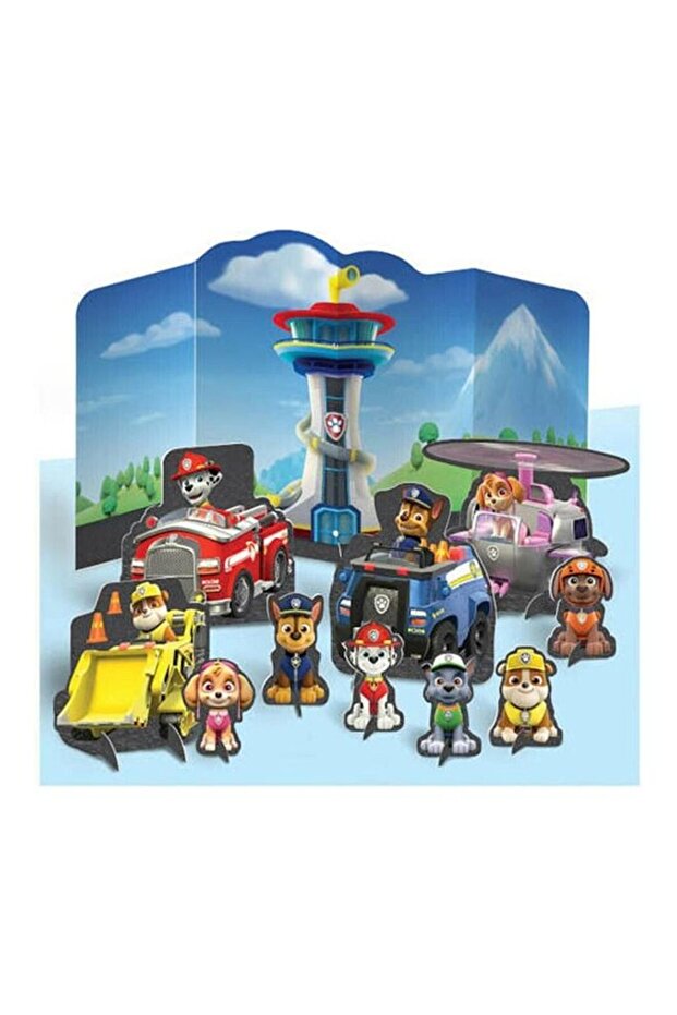 Paw Patrol Adventures Table Decorating Kit Birthday Party Supplies