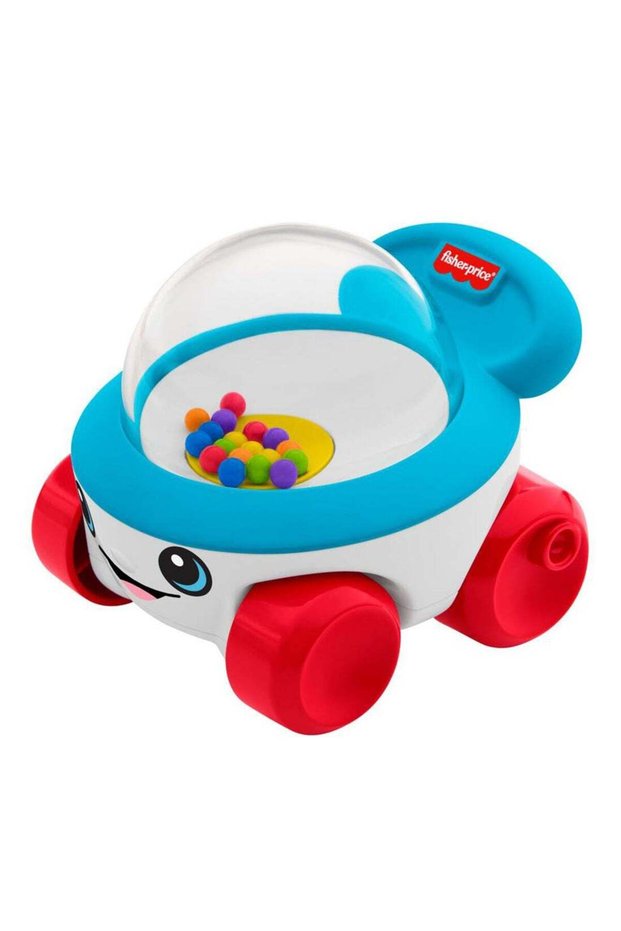 Baby Toy Corn Popper Push-Along Vehicle with Sounds for Crawling Developmental Play Infants Ages 6+