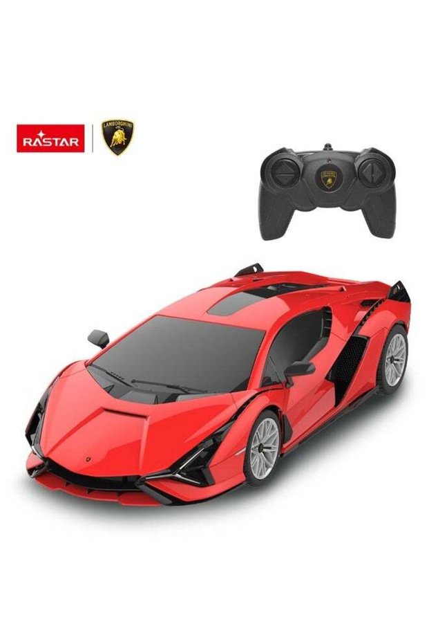 Rastar 1:24 Scale Lamborghini Sian Remote Control Car, Officially Licensed Lamborghini RC Toy Car f