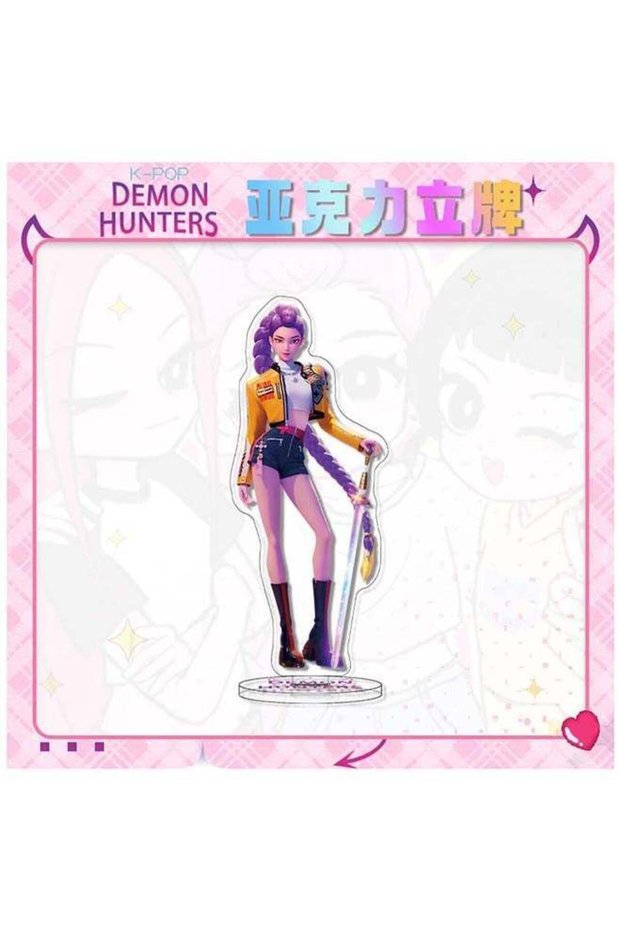 Ayla Stormblade Acrylic Monument 16 cm Anime Character Standee, Stylish Warrior Girl Collectible, C