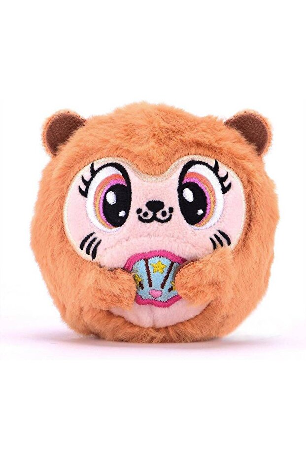 Bouncibles Otto the Otter Plush Toy (8 cm, Brown)
