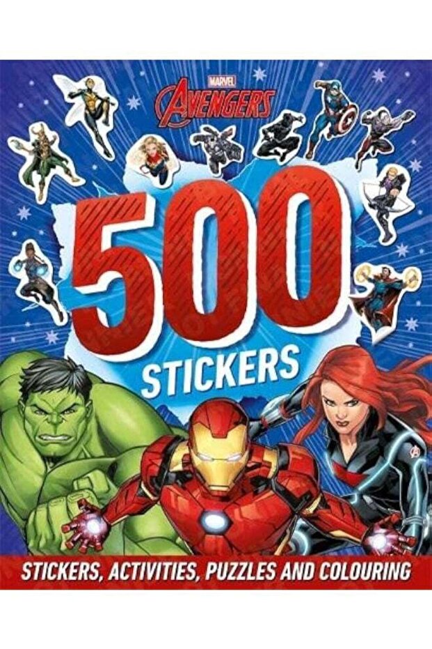 Marvel Avengers: 500 Stickers – Kids Activity Book | Sticker Book / Creative Play Set | Fun Learnin
