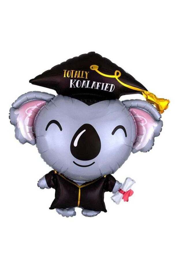 Totally Koalafied Graduation Supershape Balloon Decorations Party Supplies