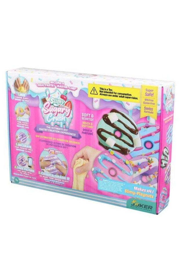 Slimy Sugary Crush Slimy-Playnuts Ultimate Pastry Creation DIY Set