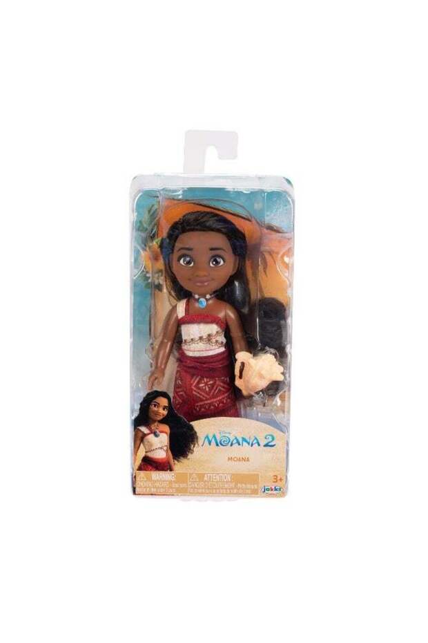 Moana 2 Moana Petite Doll 6-Inches | Fashion Doll | Collectible Doll | Pretend Play | Dress Up | Gi