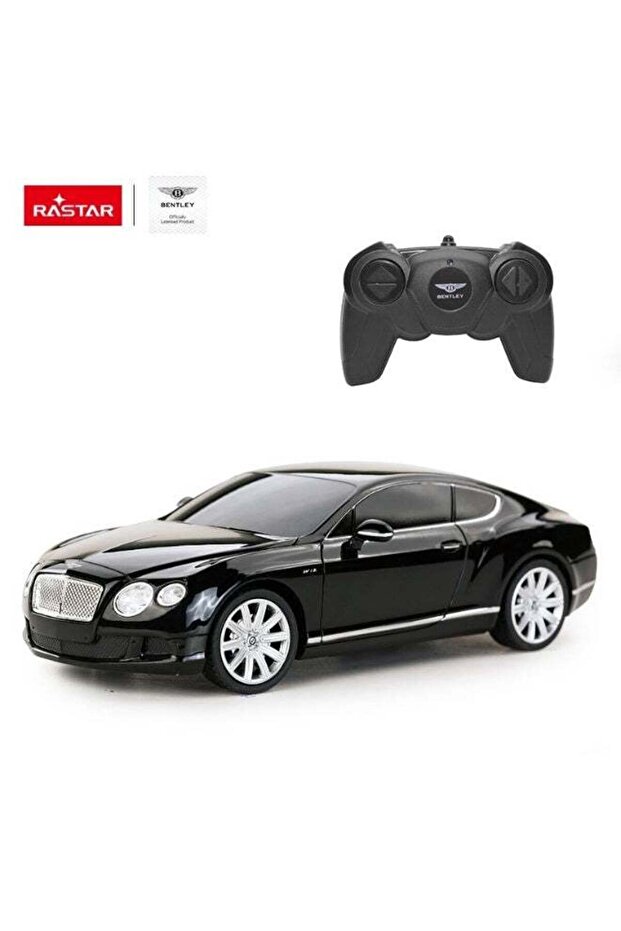 Rastar 1:24 Scale Bentley Continental GT Speed Remote Control Car, Officially Licensed Bentley RC T