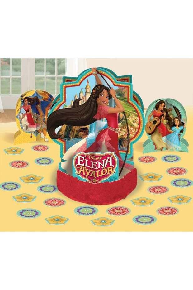 Amscan 281837 Table Decorating Kit Disney© Elena of Avalor Collection 1 pack (23 pcs) Party Accesso
