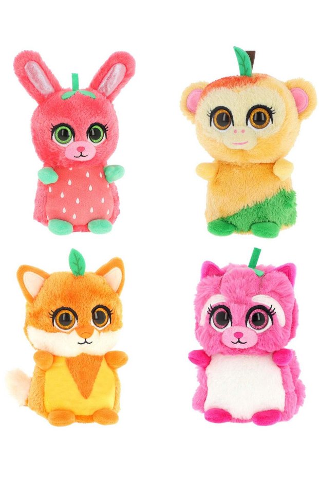 Motsu Fruity Scent 25cm Assorted 1 Piece (Style & Color May Vary) | Collectable Plush Toy | Soft To