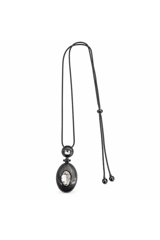 Adjustable large form elevator necklace 75 cm