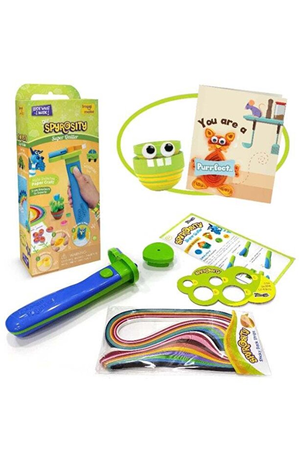Spyrosity Super Quiller by Imagimake | Paper Quilling DIY Craft Tool Kit for Kids & Adults | Easy C