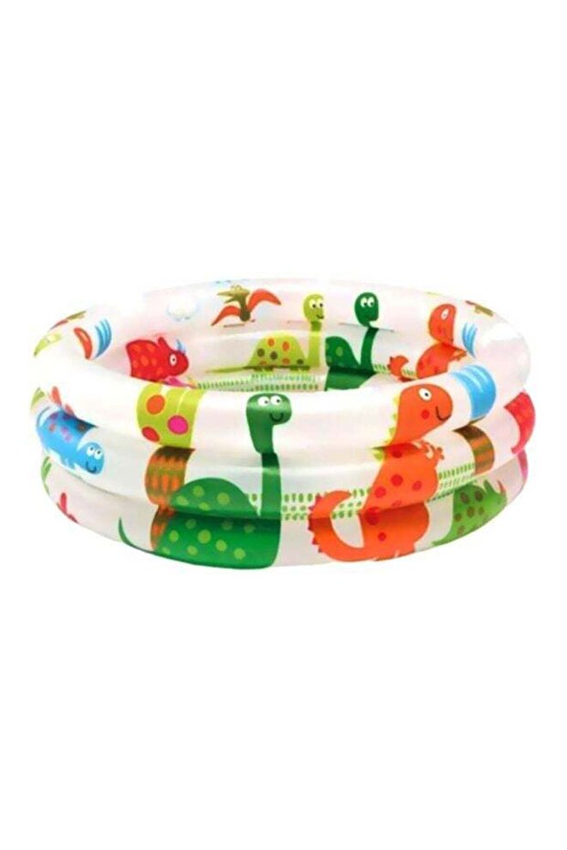Dinosaur 3 Ring Baby Pool 61x22cm