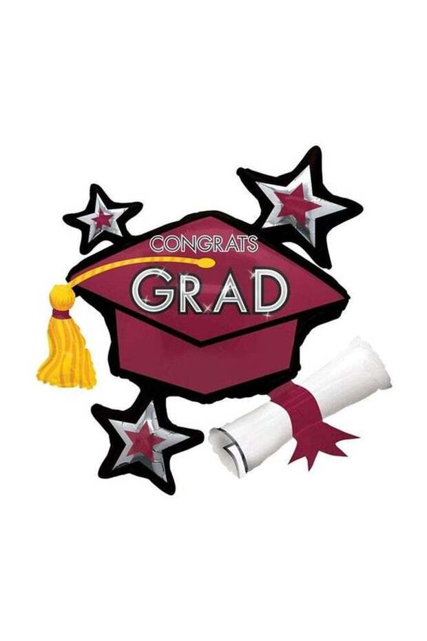 Congrats Grad Berry Cluster Balloon Decorations Party Supplies