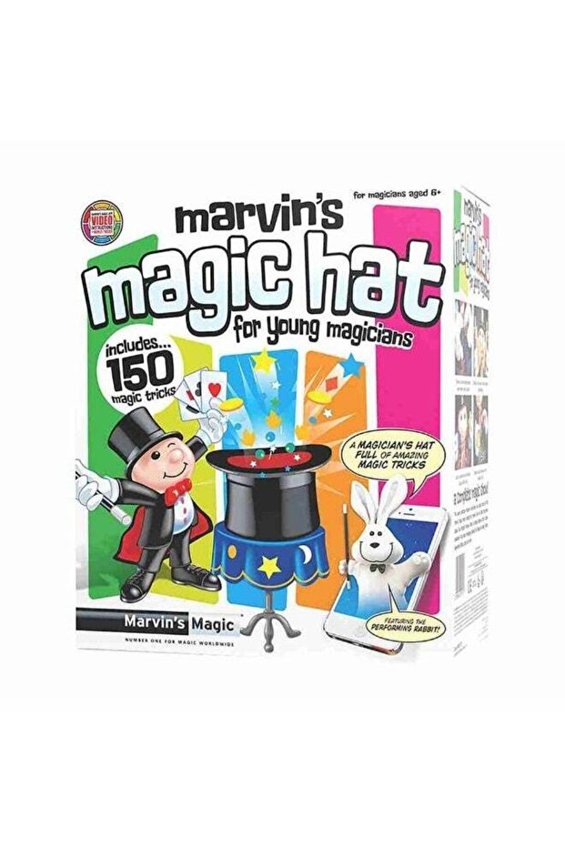 Hat For Young Magicians With 150 Magic Tricks