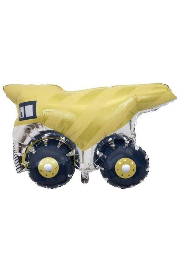 Dumper Truck Mylar Balloon