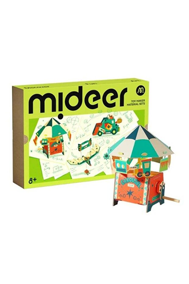 Toy Maker Material Set – Mechanics STEM DIY Building Kit for Kids 8+, Educational Engineering Craft