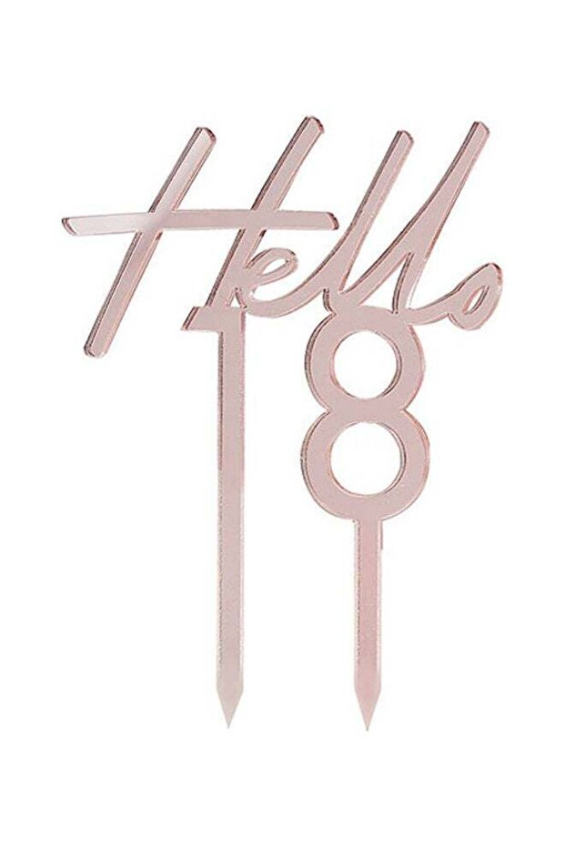 18Th Birthday Cake Topper