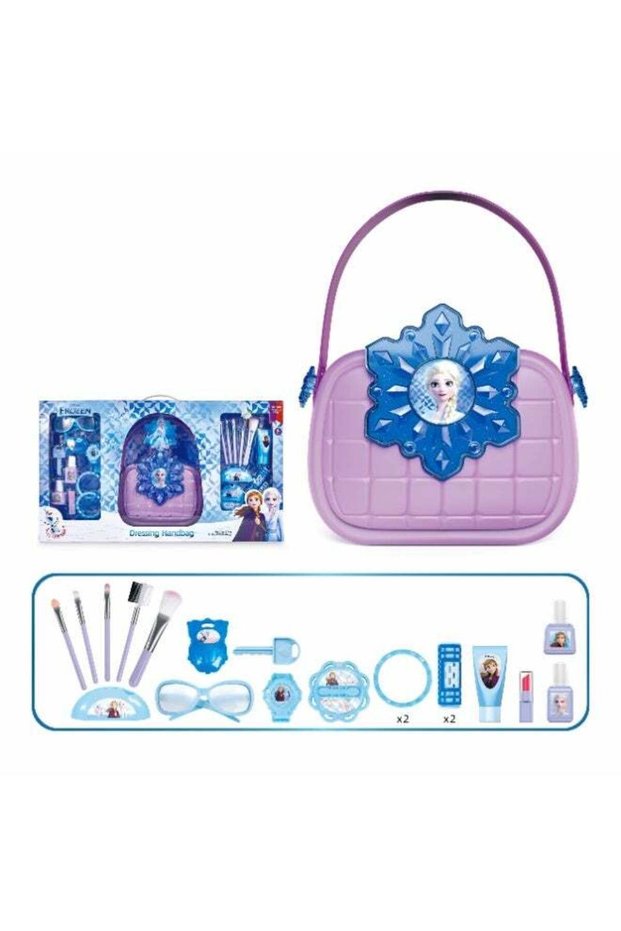 Disney Frozen Handbag and Makeup Kit Playset | Pretend Play | Fashion Styling | Make Up Playset | I