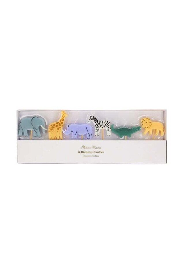 Mini Safari Animal Candles