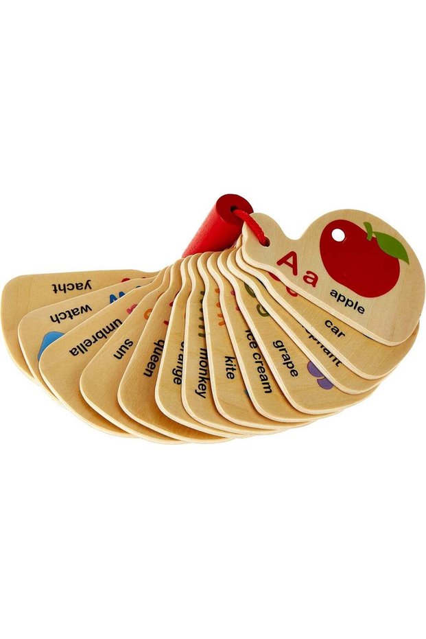 VIGA Mini Book Learning Alphabet - Multicolored Educational Toy for Kids