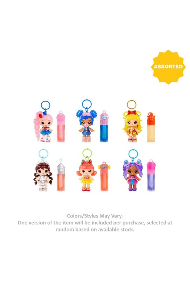 YummiLand DIY Scented Lip Gloss & Doll Set (10.16 cm, Assorted)