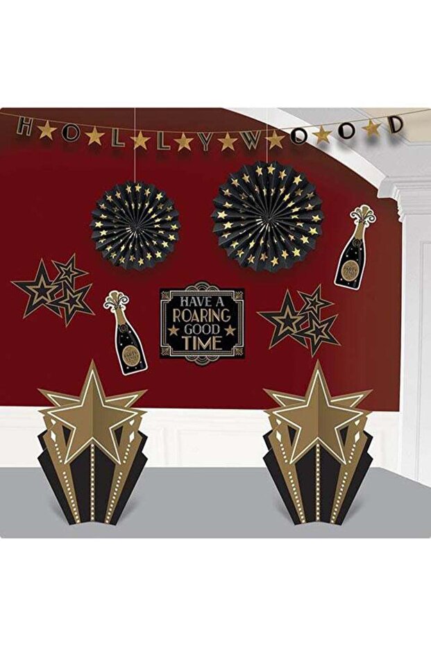 Glitz & Glam Foil Decorating Kit Birthday Party Supplies