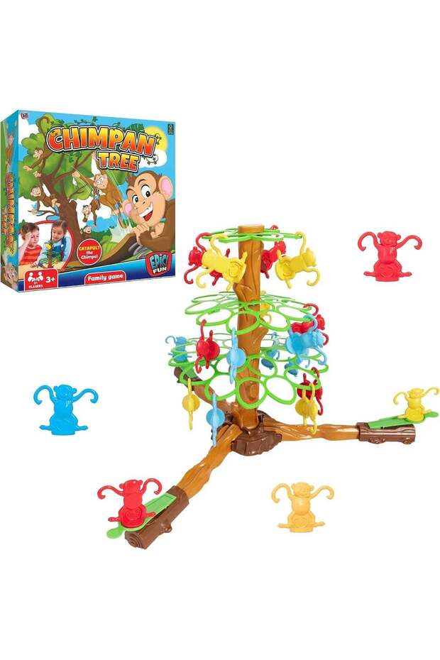 Chimpan Tree Game - Fun Family Board Game for Kids and Adults