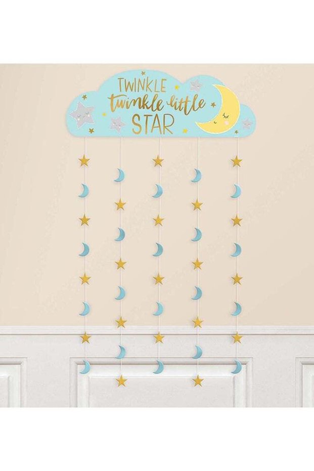 Baby Shower - Twinkle Little Star Party Backdrop