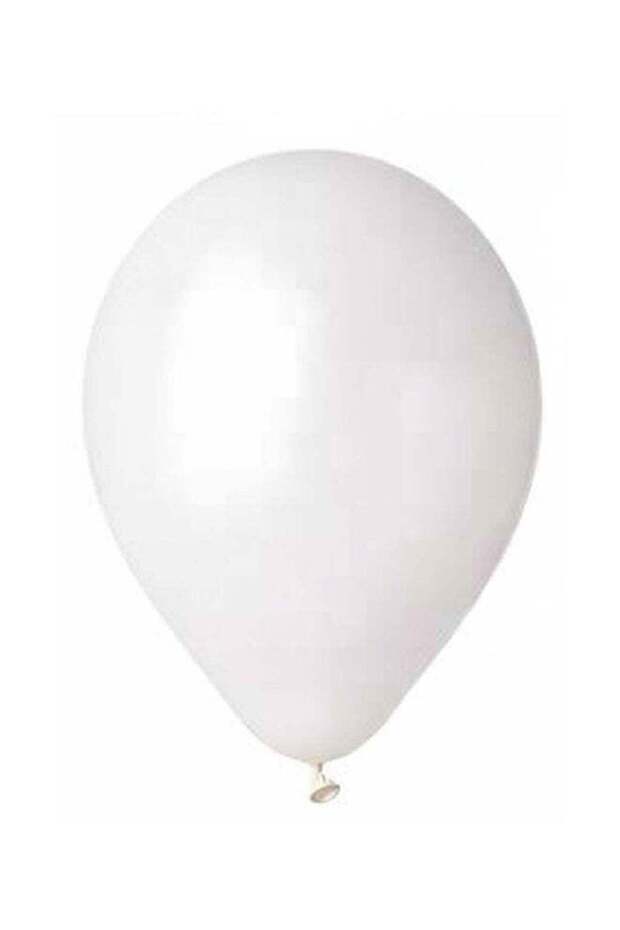 White Latex Balloons 13 Inch – Pack of 100 Premium Balloons for Wedding, Party & Celebration Décor