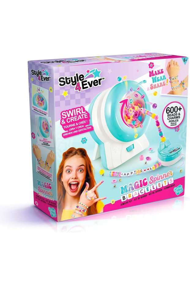 Canal Toys Style 4 Ever Magic Spinner Bracelet Jewelry Kit (600+ Pieces)