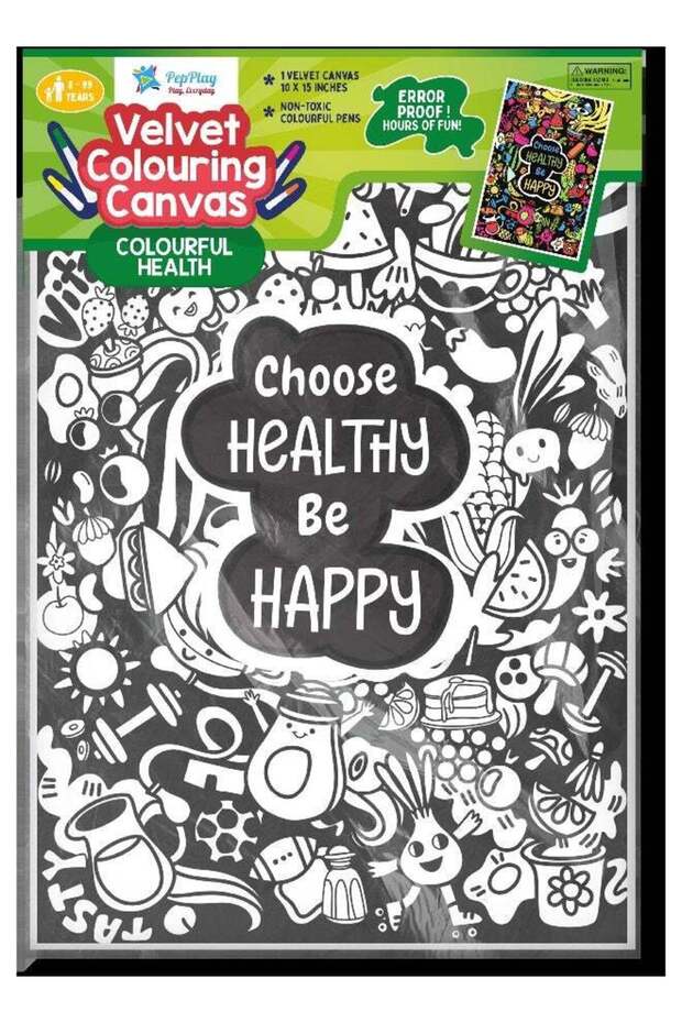 Velvet Colouring Canvas: Melodies of Music