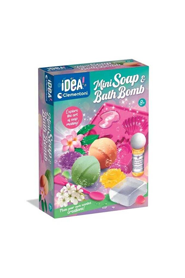 Clementoni Idea Soaps and Bath Bombs | Do it Yourself | DIY Craft Kit | Educational & Learning | Cr