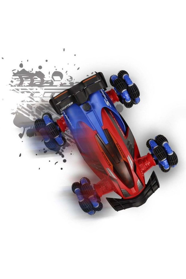 4WD Stunt Drift RC Car 360 Rotating Remote Control Vehicle with LED Wheels