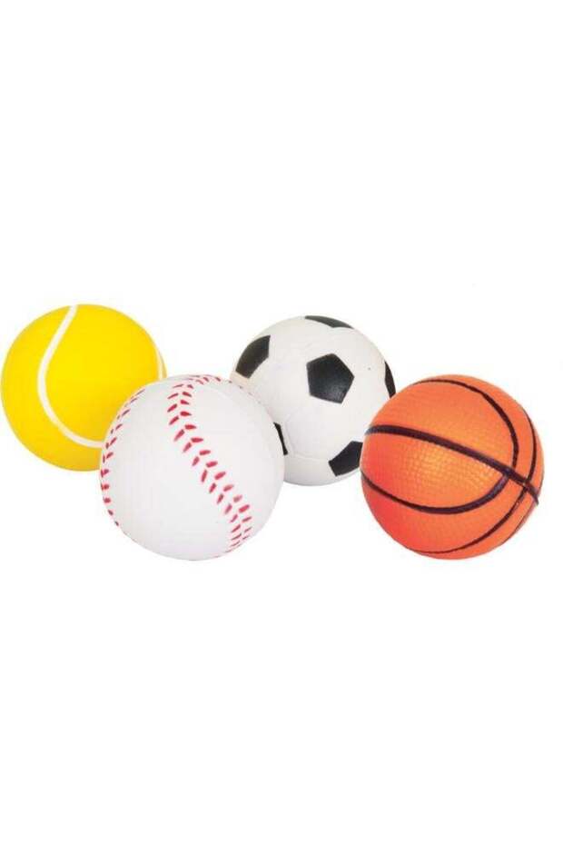 4 Foam Balls Party Favour