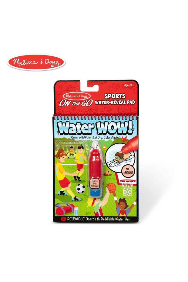 Melissa & Doug Water Wow Sports Travel Reveal Pad