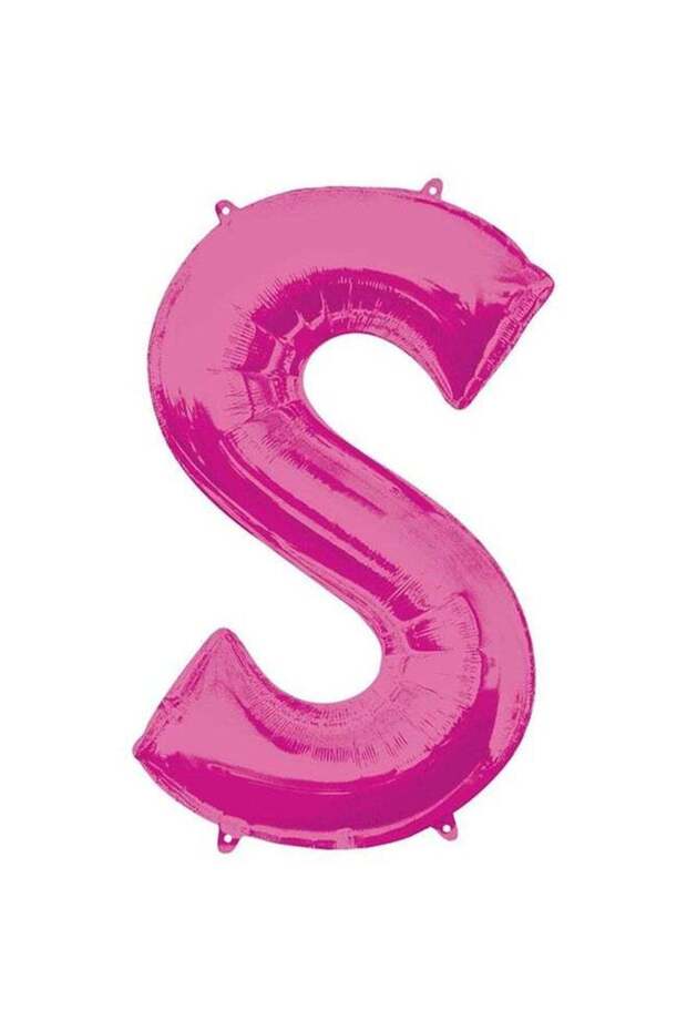 Letter S Foil Balloon Decorations Party Supplies