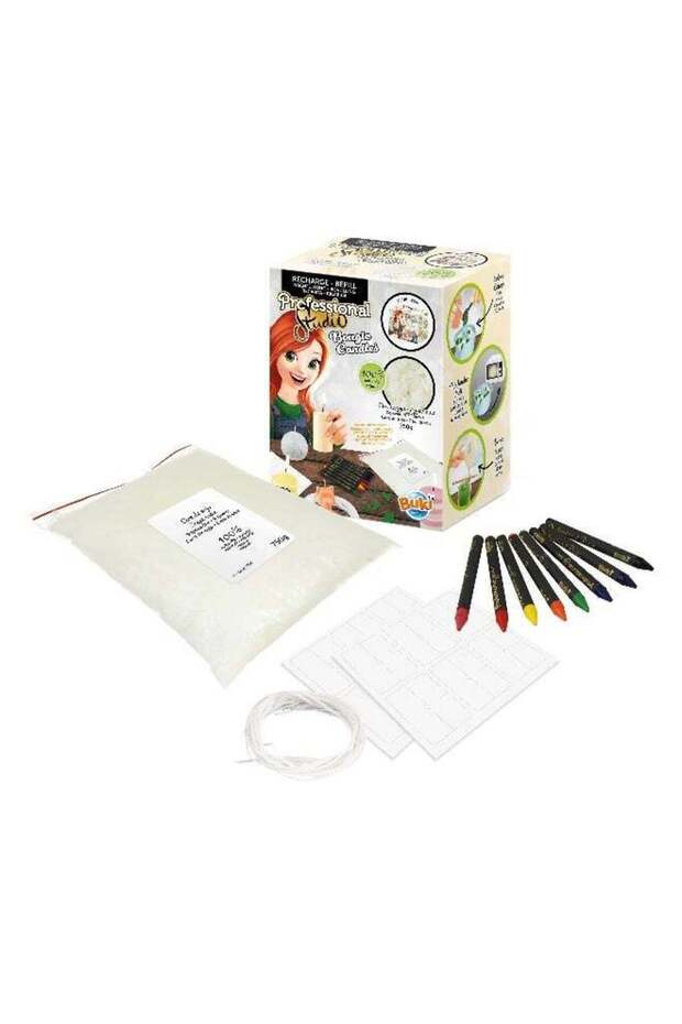 Professional Studio Candles - Refill – Craft Kit | Refill pack for the BUKI Professional Studio Can