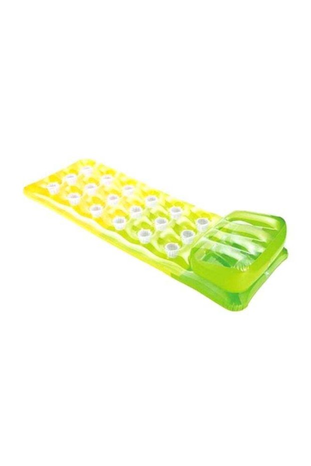 Inflatable Pool Float With Headrest