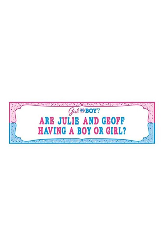 Personalized Sign Banner Baby Shower Banner Decorations and Party Supplies