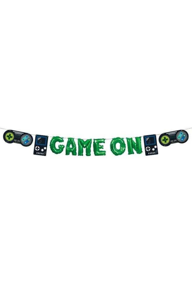 Mini Foil Gamer Balloon Banner Kit
