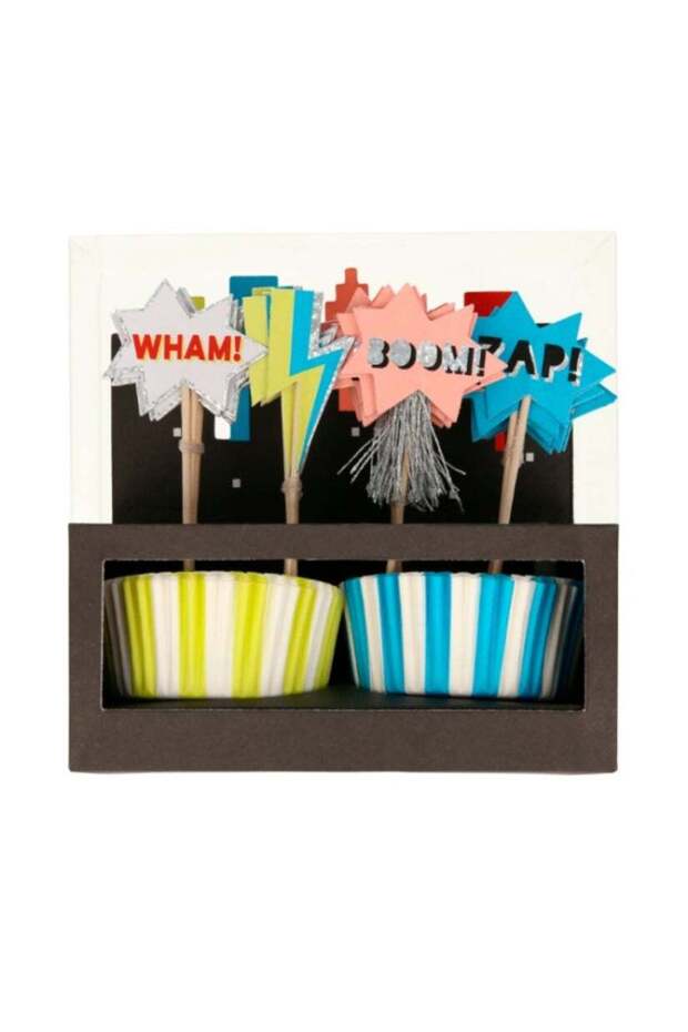 Superhero Cupcake Kit