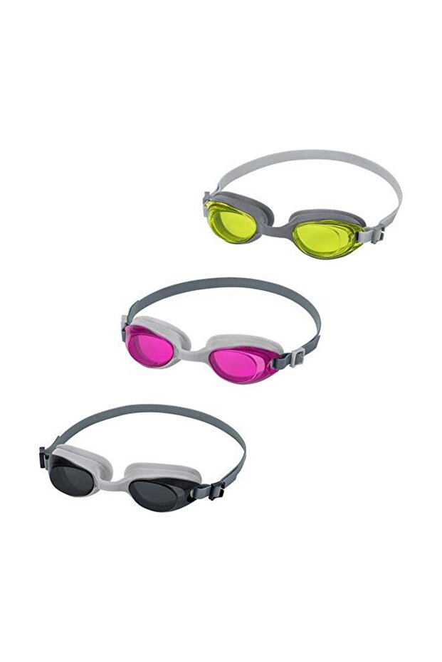 Bestway, Resurge Swimming Goggles for Kids Anti Fog UV Protection Swim Glasses Adjustable Strap Lea