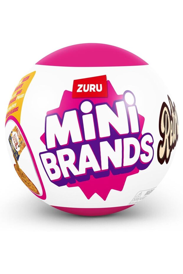 Mini Brands Retro Series 1 Mystery Capsule (Assorted)