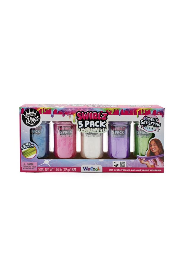 Compound Kings Swirlz Slime 5-Pack (475 g)