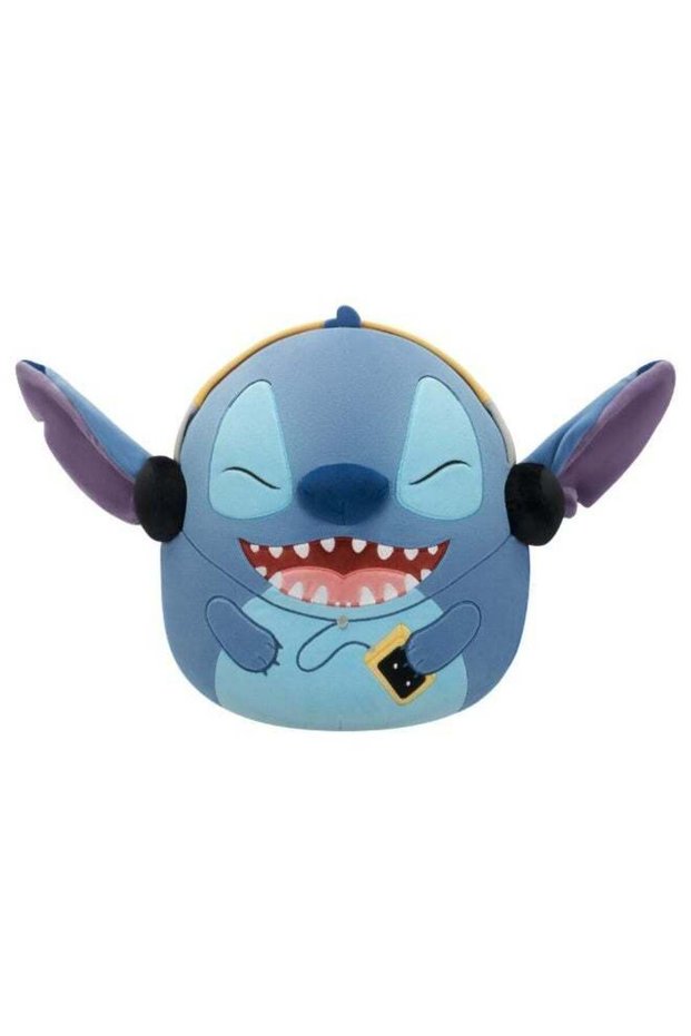 SQDI - Medium Plush (10" Disney - Stitch with Headphones) (CP of 4)